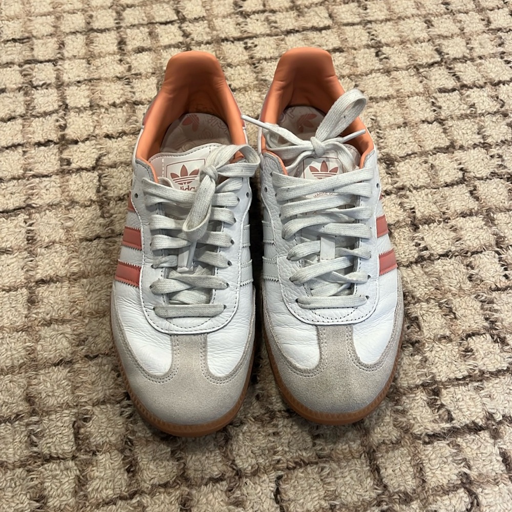 Pink Adidas Sambas